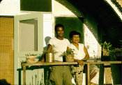 Saipan 1956 Collection, No. 14 Couple On The Porch